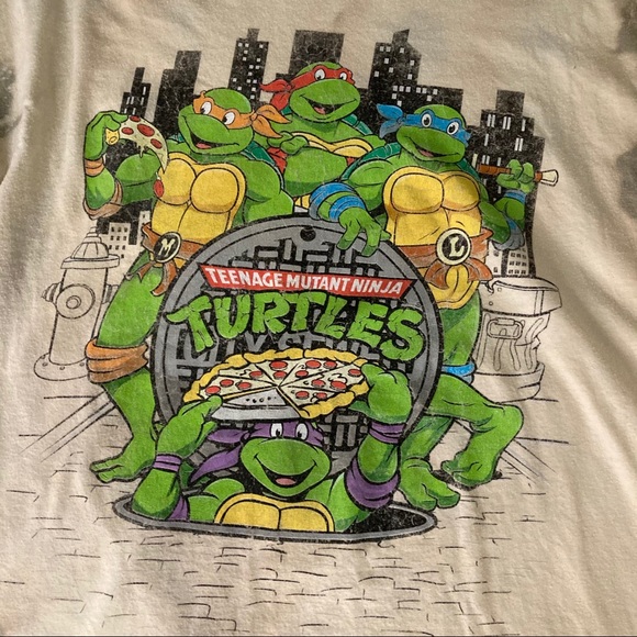 Ninja Turtles Tye dye tshirt - Picture 2 of 3